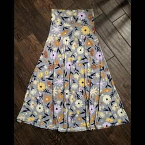 LuLaRoe Floral Maxi Skirt